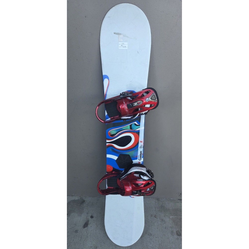 Burton Custom Superfly 11 Snowboard With Boot Bindings